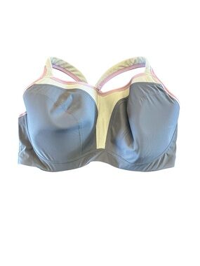 Panache Sport Power 5021 Underwire High Impact Sports Bra Size 36FF EUC
